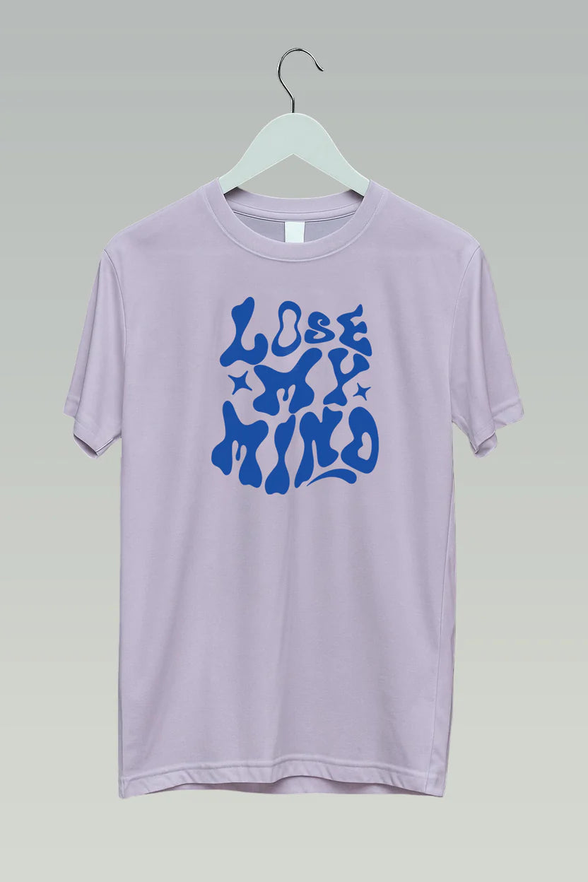 Unisex Classic Crew T-Shirt Black Blue