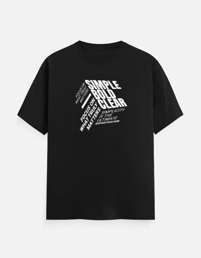 Unisex Classic Crew T-Shirt Black